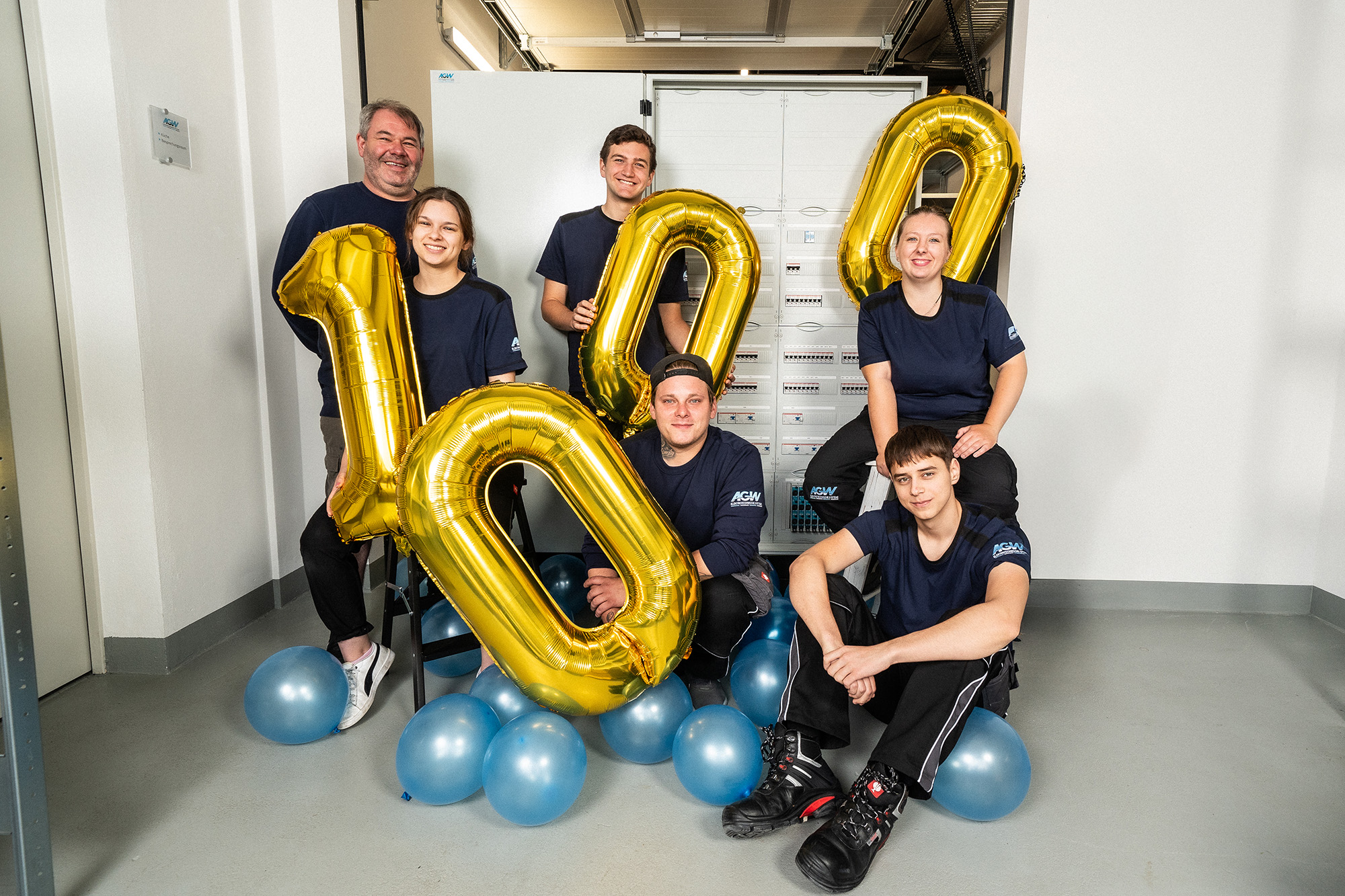 Gruppenfoto Schaltanlagenbau