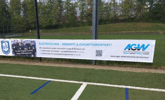 Bandenwerbung VfL Kloster Oesede