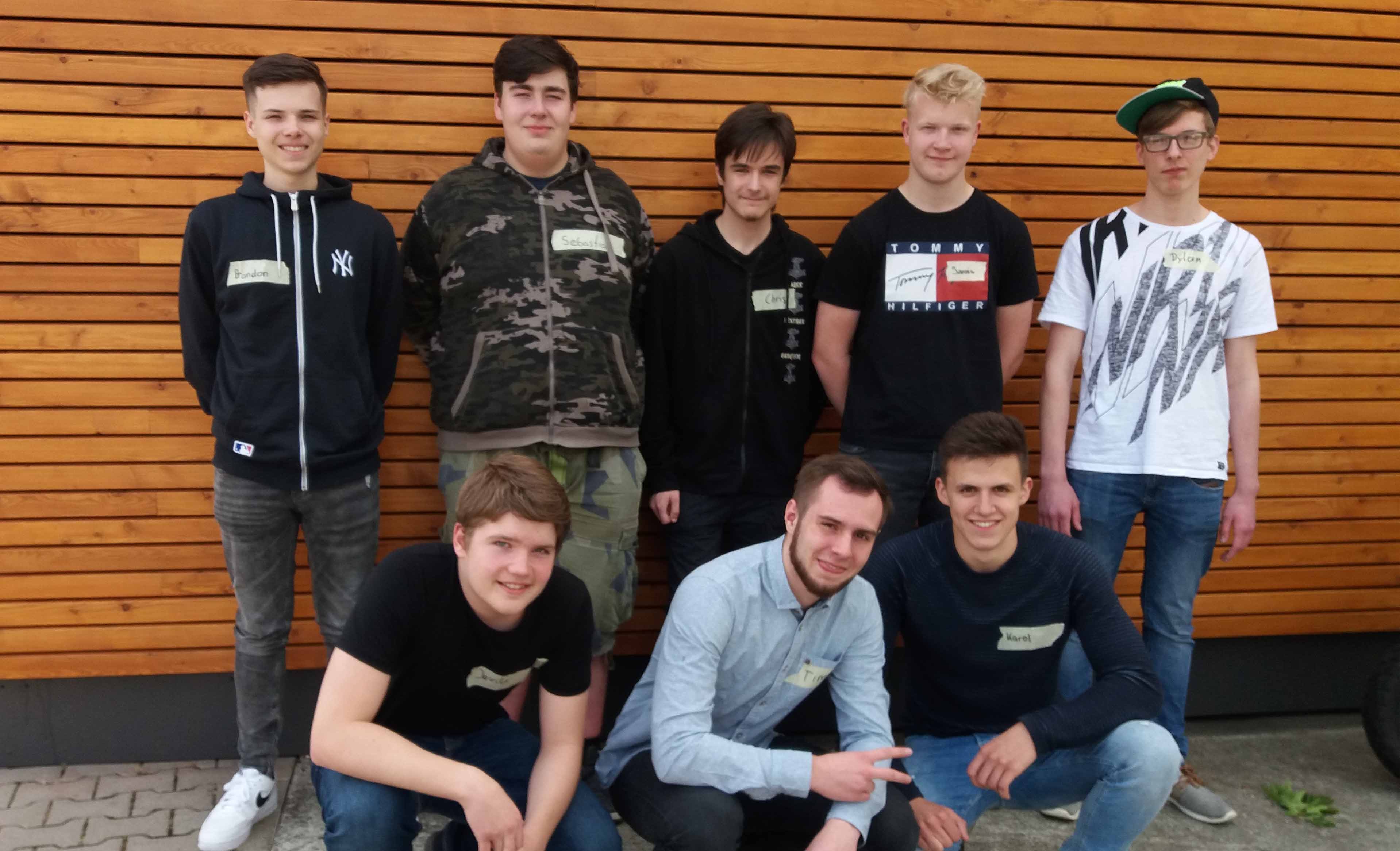 Azubis auf dem Kennenlerntag