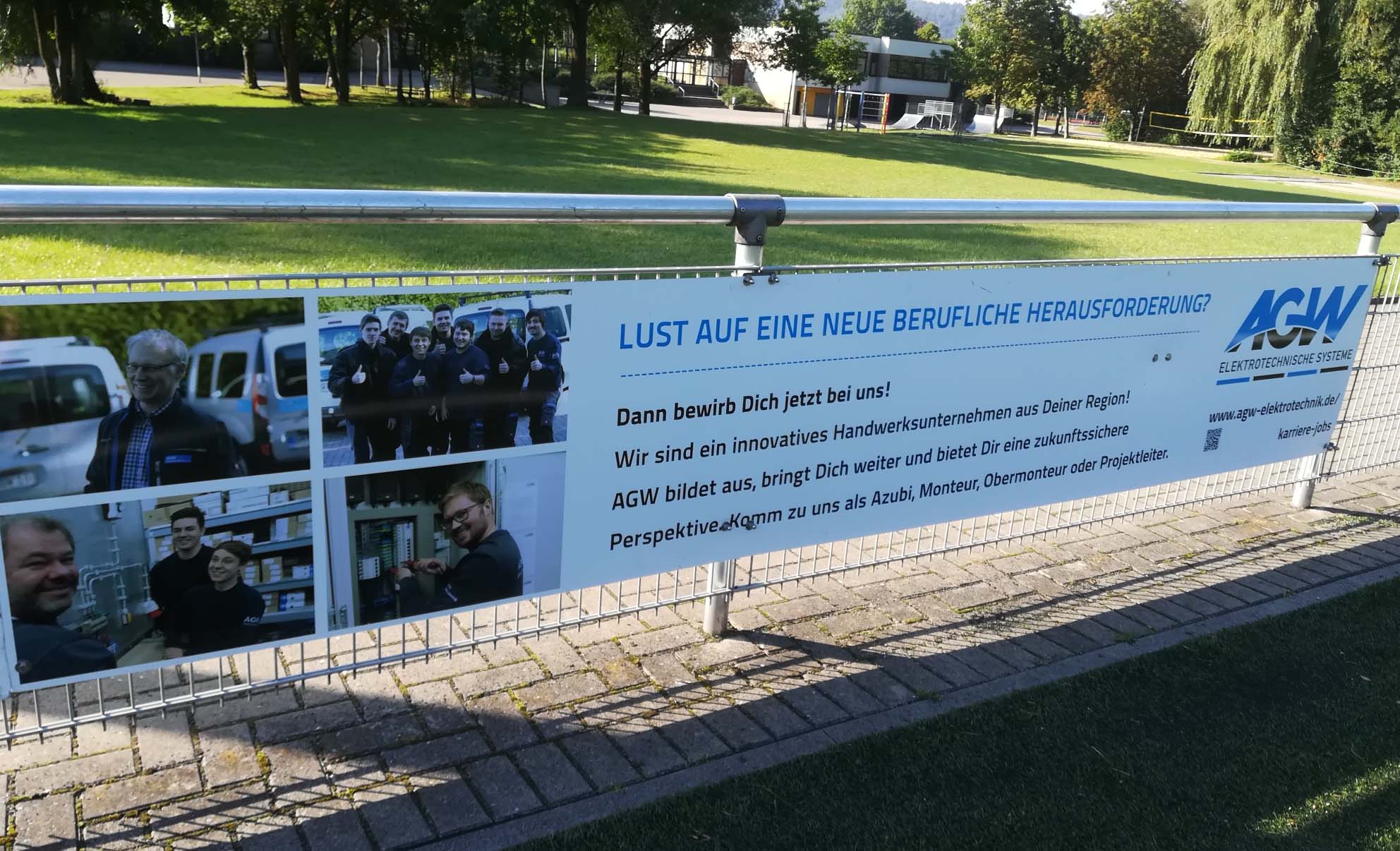 Bandenwerbung Hagener SV