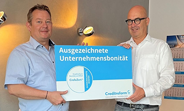 Übergabe CrefoZert Juli 2023